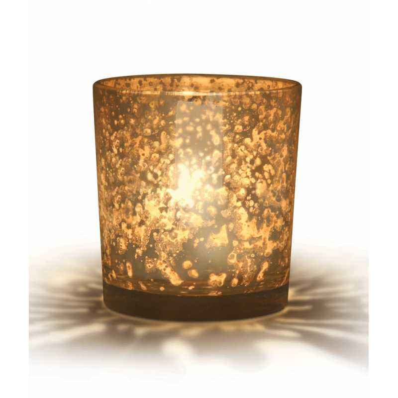 Philips 91143 Cylindrical Golden LED Candle Light (Pack of 2)