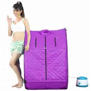 Kawachi I03 Purple Personal Home Therapeutic Portable Steam Spa Bath