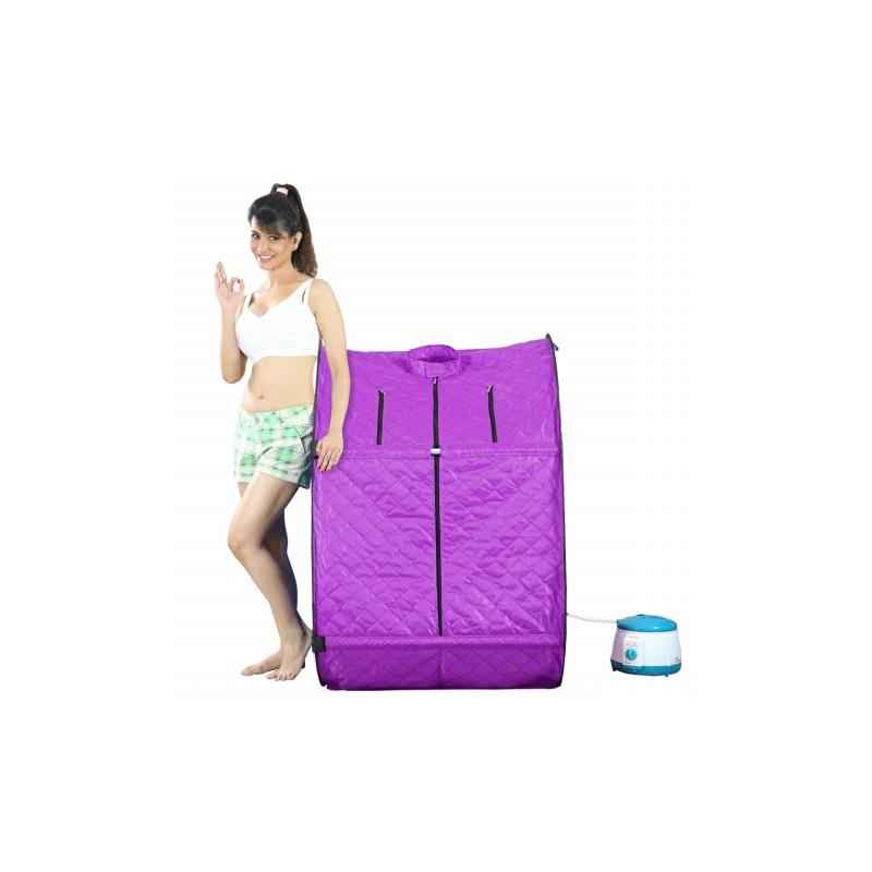 Kawachi I03 Purple Personal Home Therapeutic Portable Steam Spa Bath