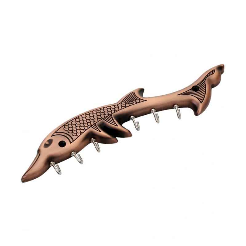 Doyours Antique Copper Dolphin Design Key Hook, DY-0931
