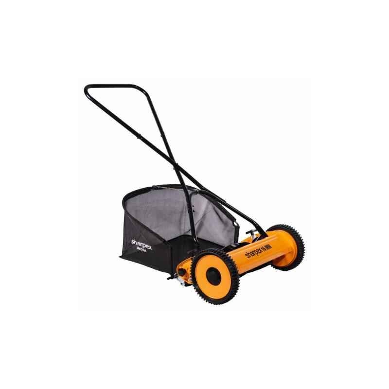 Sharpex Manual Lawn Mower with Grass Collector, Blade Size: 16 inch