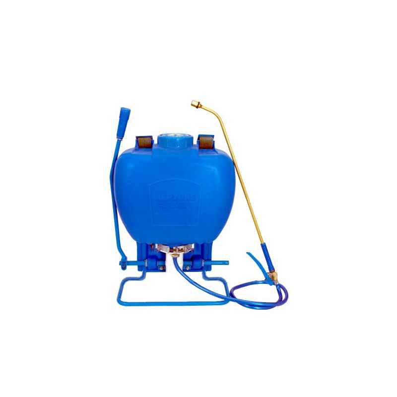 Best Sprayer Backpack-13 Blue Knapsack Fertilizer with 8 Hole Nozzle Garden Sprayer, Capacity: 13 L
