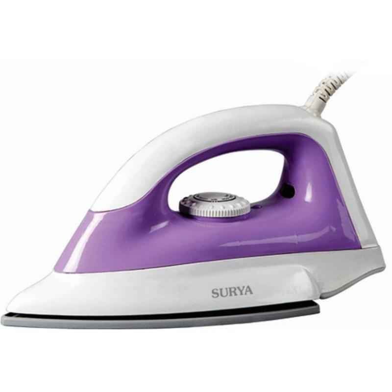 Surya Creaz 1000W Purple & White Dry Iron
