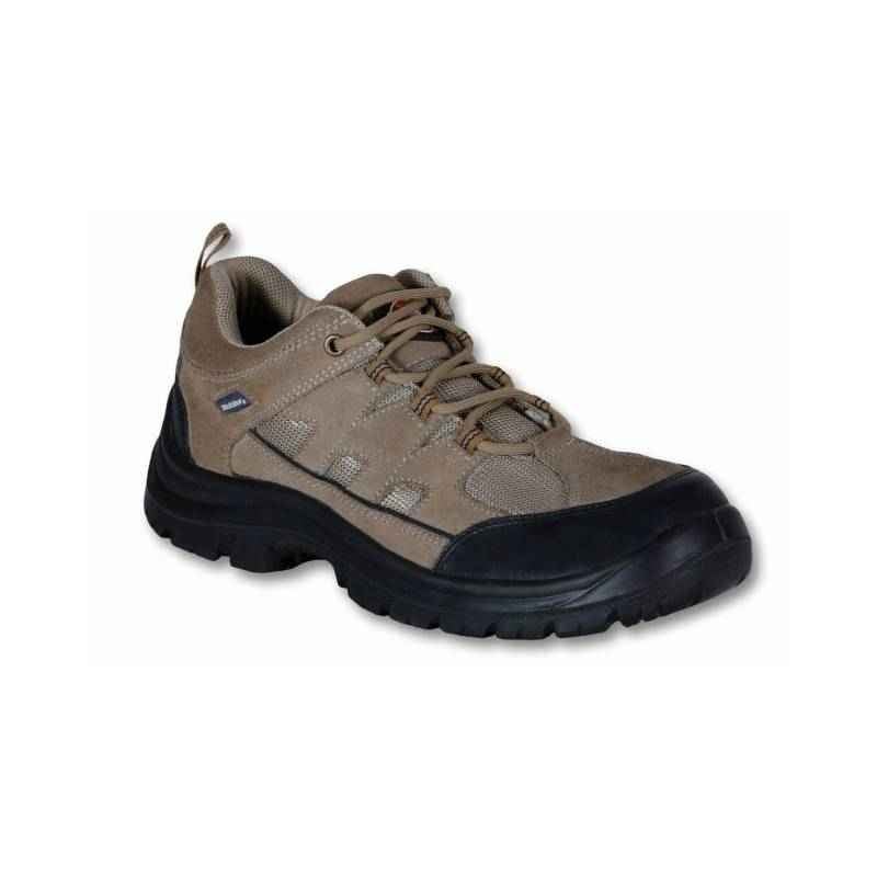 Dickies Men's Solo Brown Leather Steel Toe Safety Shoes, Size: 9