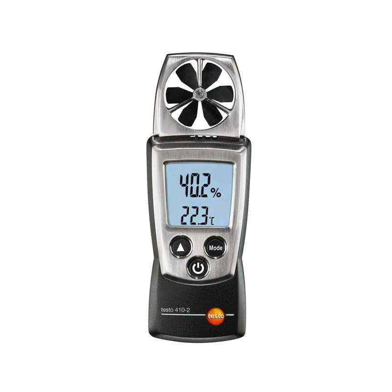 Testo 410-2 Vane Anemometer With Humidity Measurement