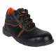 Hillson Beston Steel Toe Black Work Safety Shoes, Size: 8