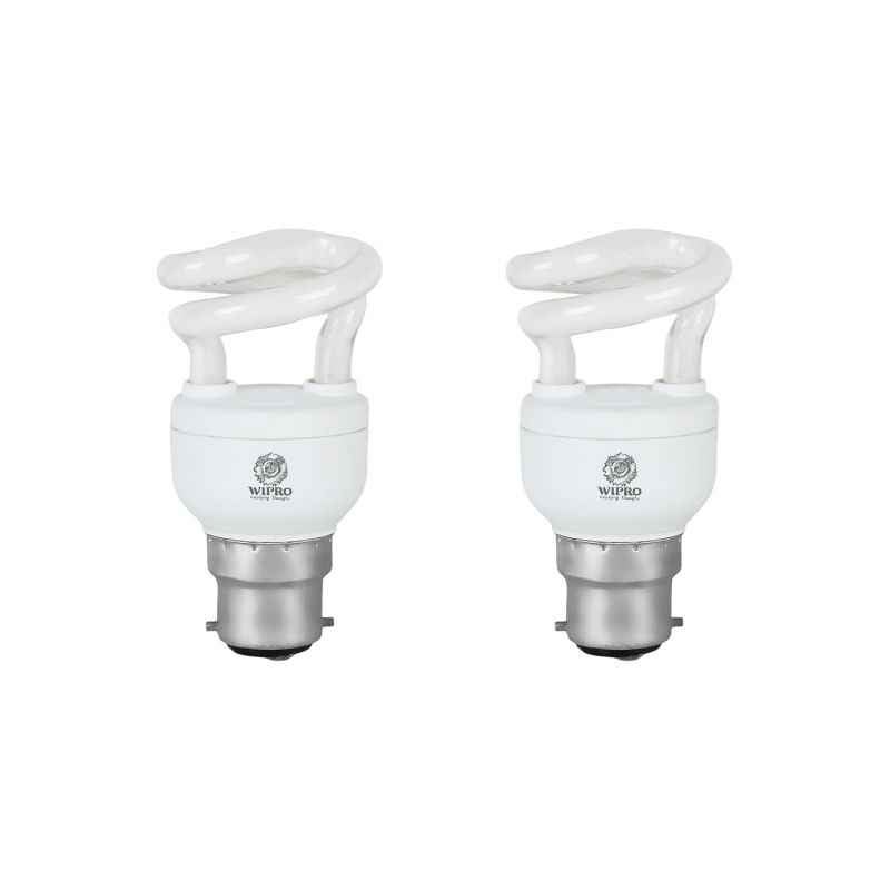 Wipro 5W Twister CFL, Weight: 0.130 g (Pack of 2)