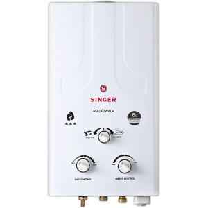 Singer Aqua Jwala 6 Litre White LPG Gas Geyser