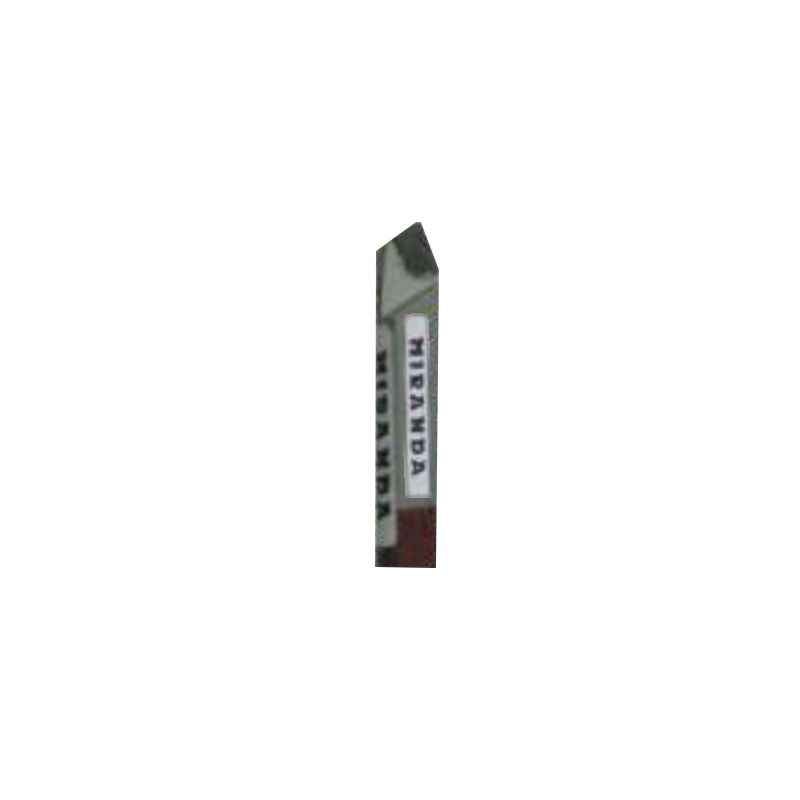 Miranda 8x8mm K20 Left Hand Tungsten Carbide Tipped Square Boring Tool, 3601LC, Length: 24mm