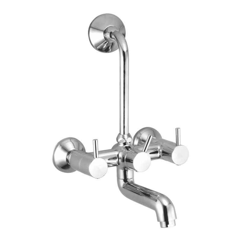 Jainex Flora Wall Mixer Complete with Free Tap Cleaner, FLR-6242