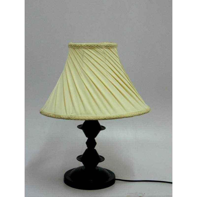 Tucasa Table Lamp with Pleated Shade, LG-41, Weight: 600 g