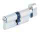 Zaha 60mm Bathroom Pin Cylinder, ZHBC-001-60, Finish: BSN