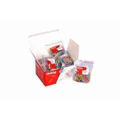 Oddy 28mm Vinyl Coated Colored Paper Clip, PCC-P100 (Pack of 10)