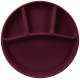 Signoraware Maroon Round Serving Thali, 211 (Pack of 3)