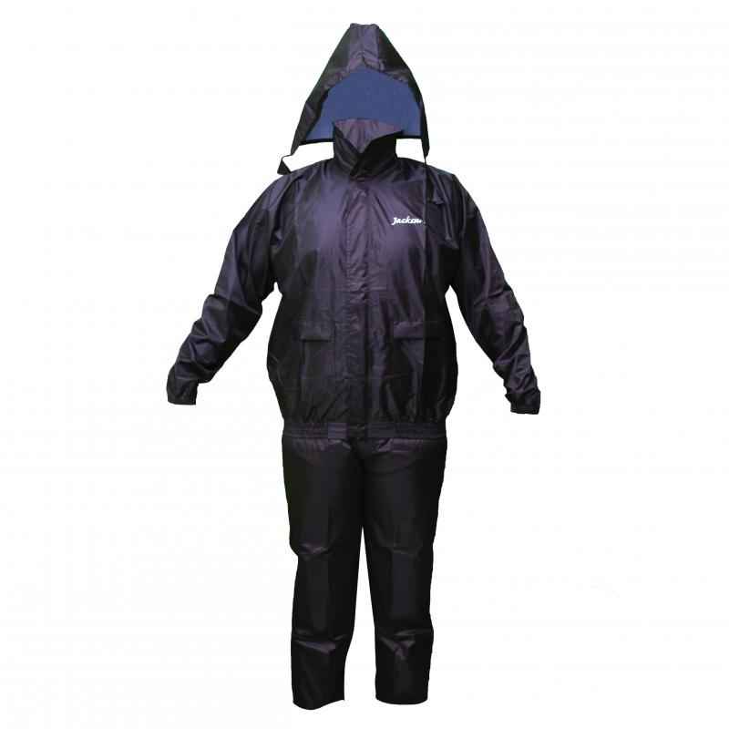 Safies Jacksun Black Raincoat, Size: Large