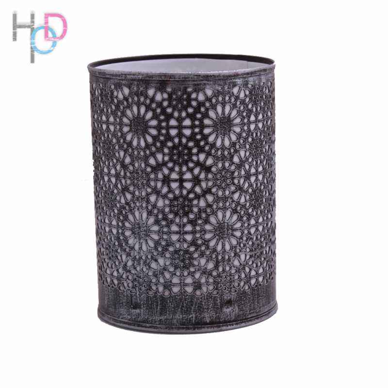 Height of Design HODNL98 Silver Circles Night Lamp