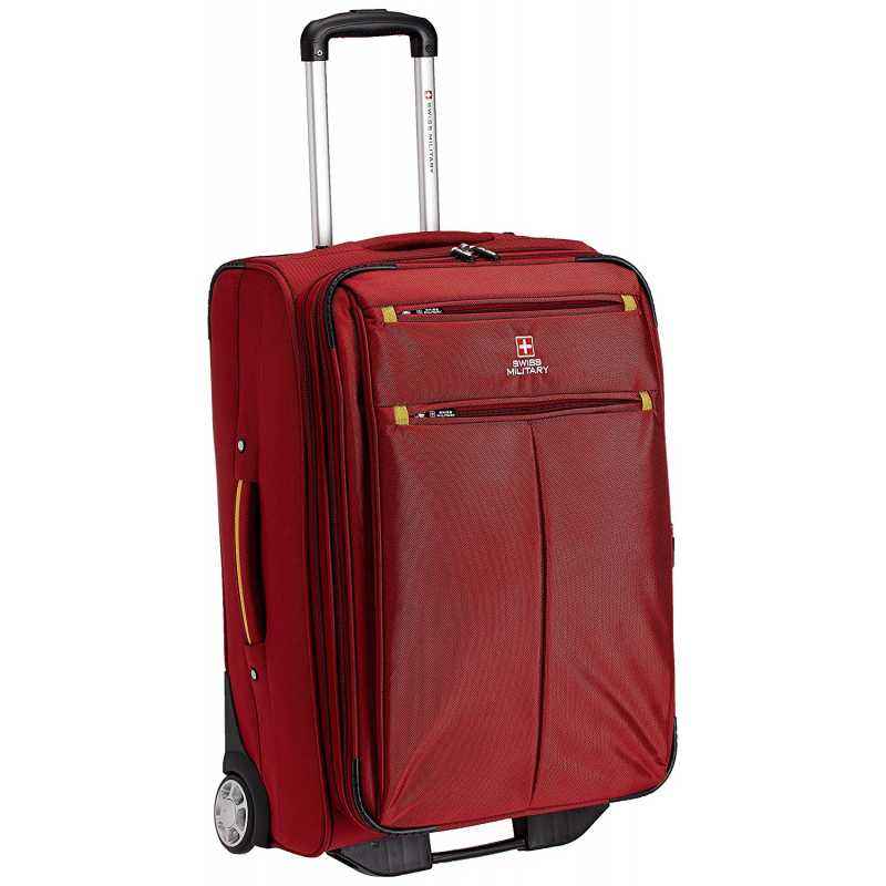 Swiss Military 53 Litres TL-1 Travel Luggage Red Suitcase