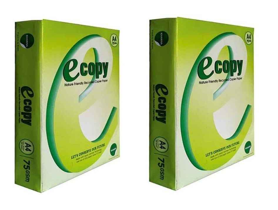 Buy Ecopy 75 GSM A4 Size White Copier Paper (Pack of 25) Online At Best