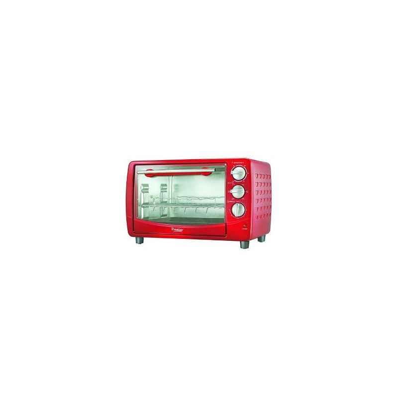 Prestige 1500W Red Oven Toaster Grill, POTGH 28 PCR
