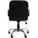 Mezonite Medium Back Leatherette Black Office Chair (Pack of 2)