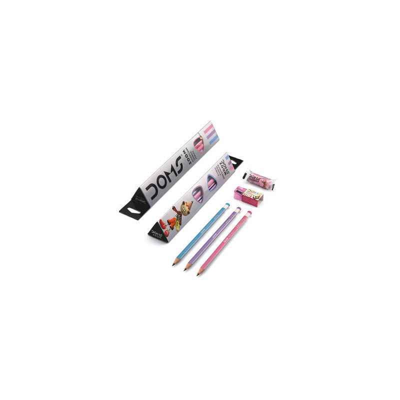 Doms Zoom Triangle Pencils (Pack of 10)