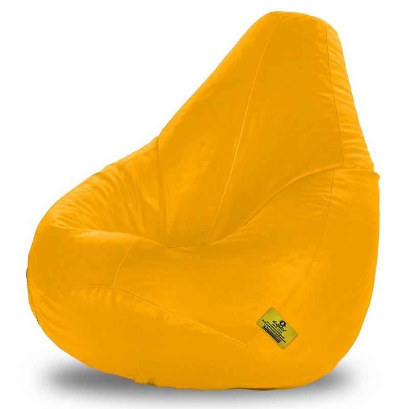 Dolphin DOLBXXL-11 Yellow Bean Bag Cover without Beans, Size: XXL