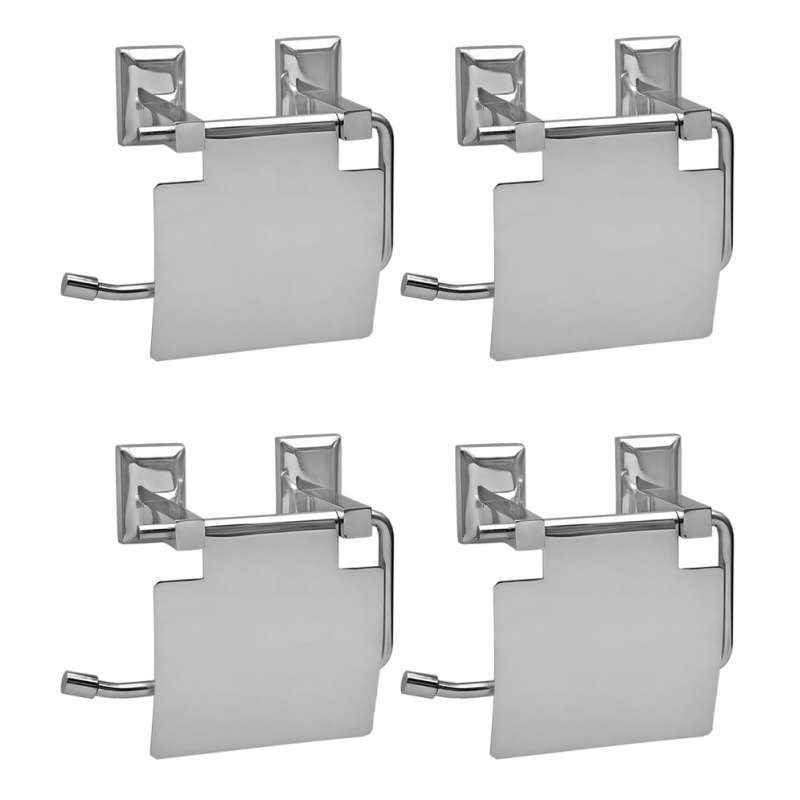 Doyours Oscar Series 4 Pieces SS Toilet Paper Holder with Flap Set, DY-1090