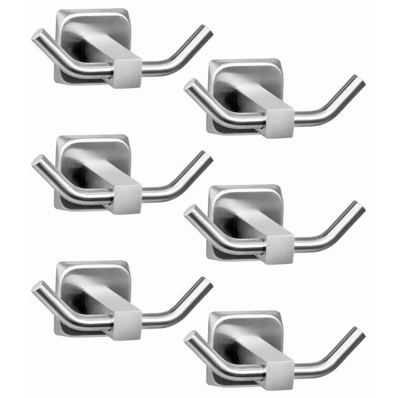 Doyours 6 Pieces Stainless Steel Robe Hook Set, DY-0908