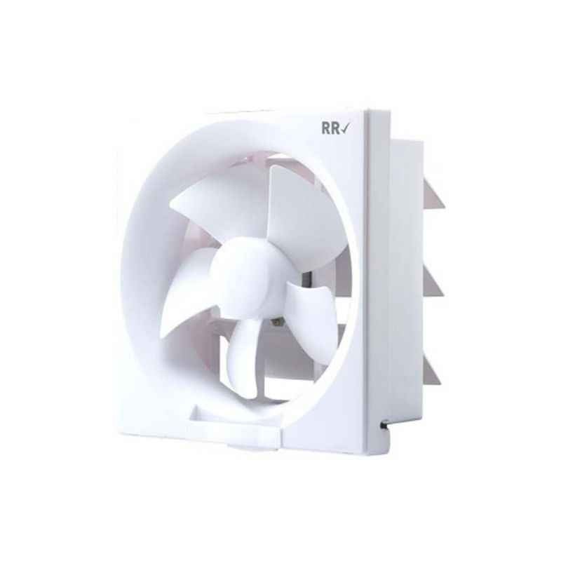 RR OXYBREEZE White Ventilation Fan, Sweep: 10 Inch