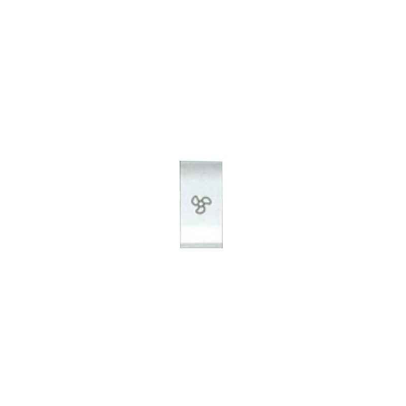 Anchor Woods 10AX Rated 1 Way Switch With Fan Mark (Pack of 20), 90022