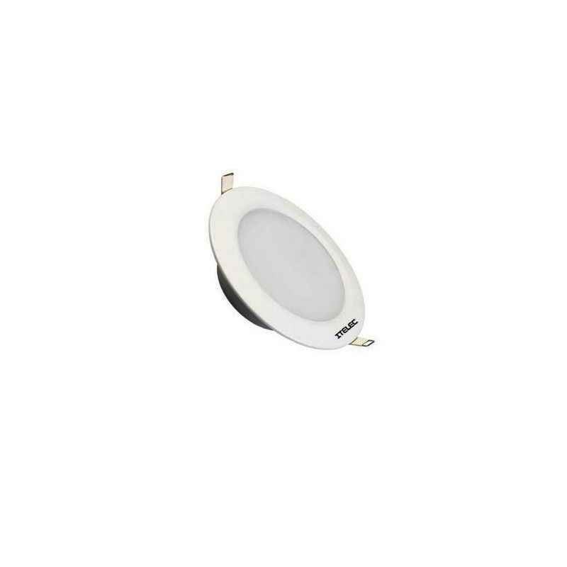 Itelec Glowstar 18W Daylight Round Recess Mounting LED Downlight, ITGS 18 RD WH