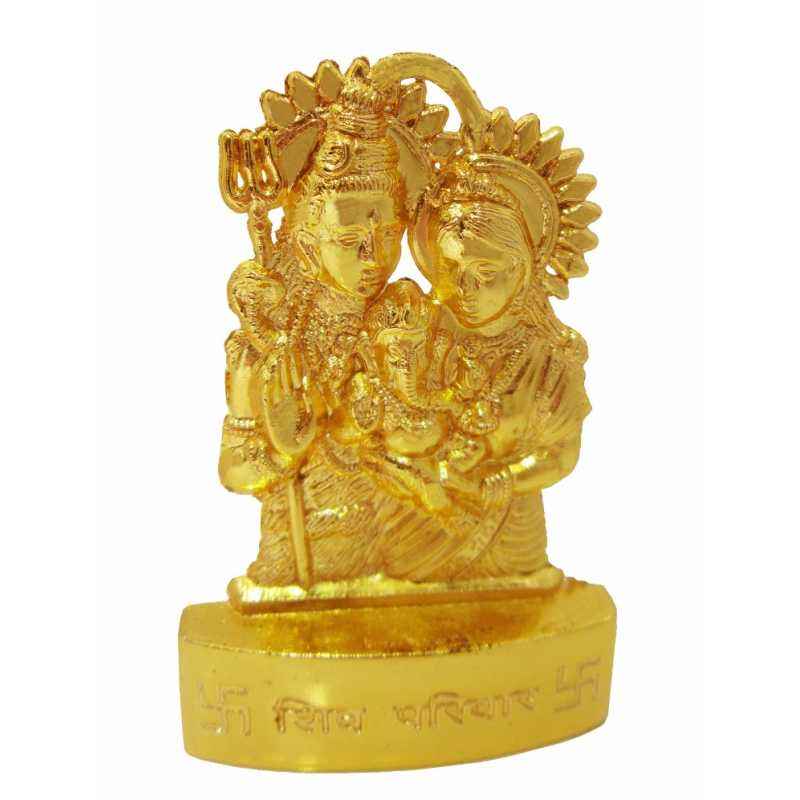 Heaven Decor Gold Plated Shiv Parivar, HD50027