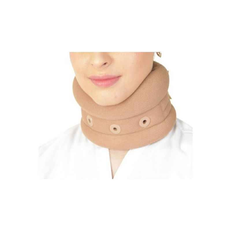 Hiakan HI 101A Eco Brown Soft Cervical Collar, Size: M