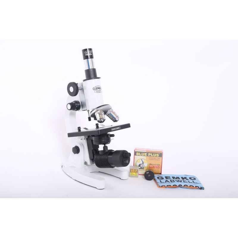 Gemko Labwell Microscope Kit, G-S-725-28, Magnification: 40-625 x