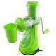 SM Elegant Green Manual Hand Fruit Juicer, Steel Handle & Vacuum Lock
