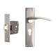 Plaza Pulse Stainless Steel Finish Handle with 200mm Baby Latch Keyless Lock