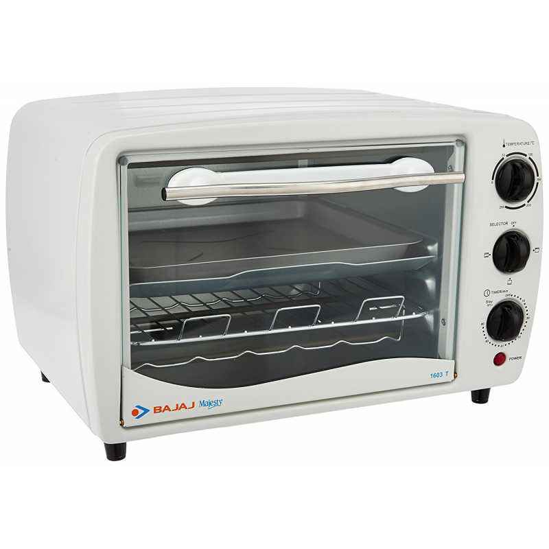 Bajaj 16 Litre 1603T White Oven Toaster Griller