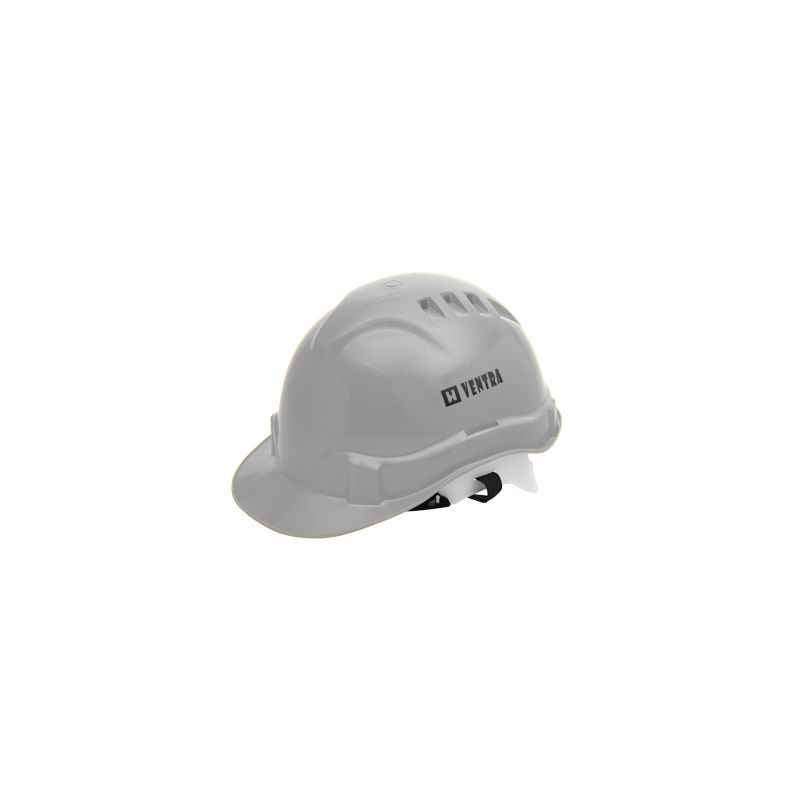 Heapro Grey Ratchet Type Safety Helmet, VR-0011 (Pack of 10)