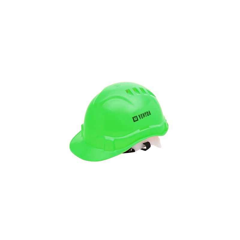 Heapro Green Ratchet Type Safety Helmet, VR-0011 (Pack of 5)
