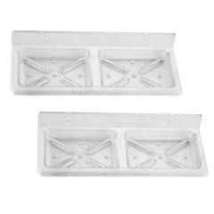Kamal ACC-1169-S2 Double Soap Dish Neo (Pack of 2)