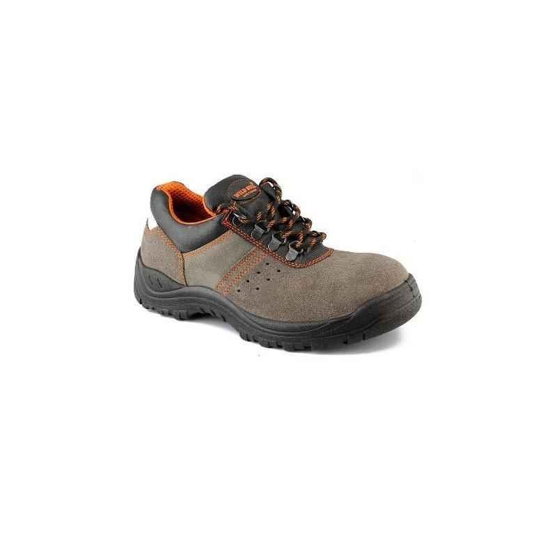 Wild Bull Sumo Steel Toe Leather Safety Shoes, Size: 10