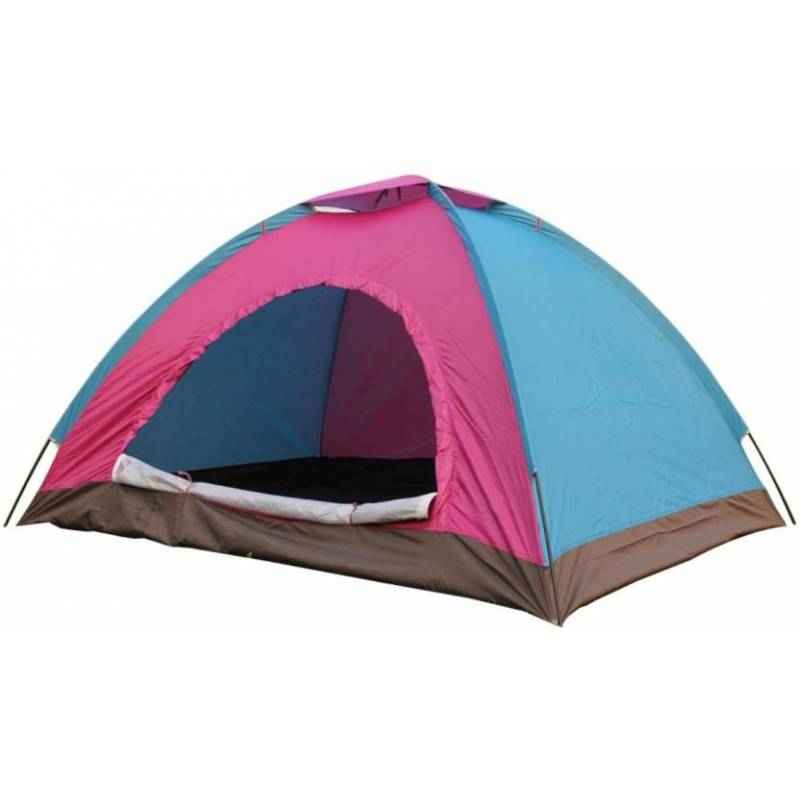 GTB Multi Colour Water Proof Outdoor Tent, 6 Persons