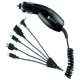 Evergreen 5 in 1 Universal Car Mobile Charger