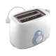 Morphy Richards 2 Slices 800W White Pop Up Toaster, AT-202
