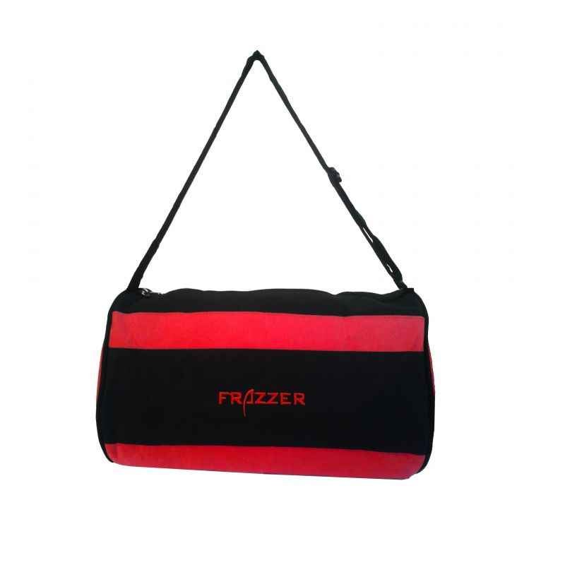 Frazzer Nylon Sports Travel Duffel Bag, FR-BG-RED