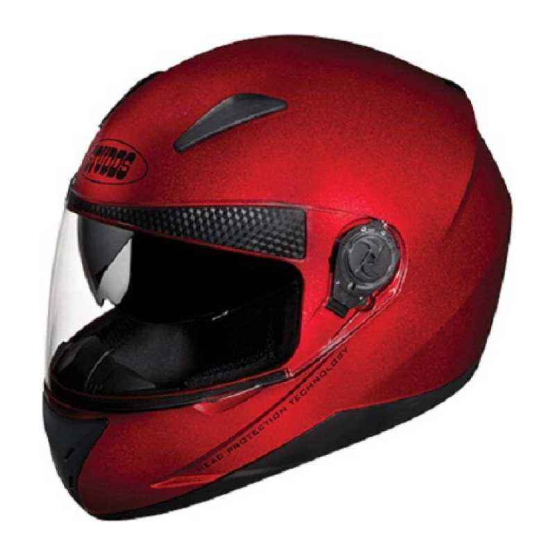 Studds Shifter Cherry Red Full Face Helmet, Size (Large, 580 mm)