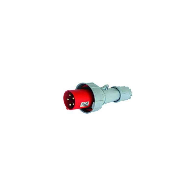 J-Bals 32A 5 Pin Red Industrial Plug, CA0252