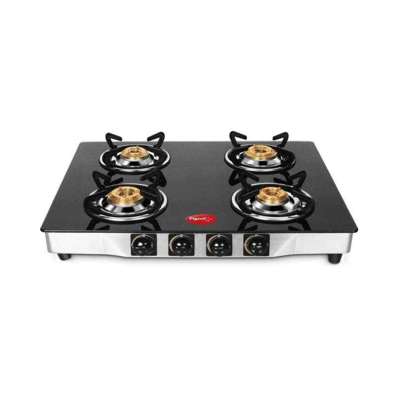 Pigeon blackline smart 2024 3 burner gas stove