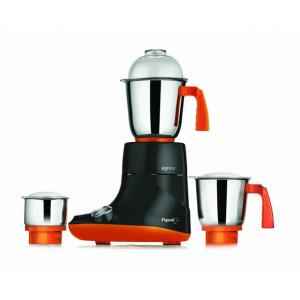 Pigeon Egnite 750W Black & Orange Mixer Grinder with 3 Jars