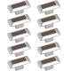 Abyss ABDY-1175 Chrome Finish Stainless Steel Cabinet Knobs (Pack of 12)